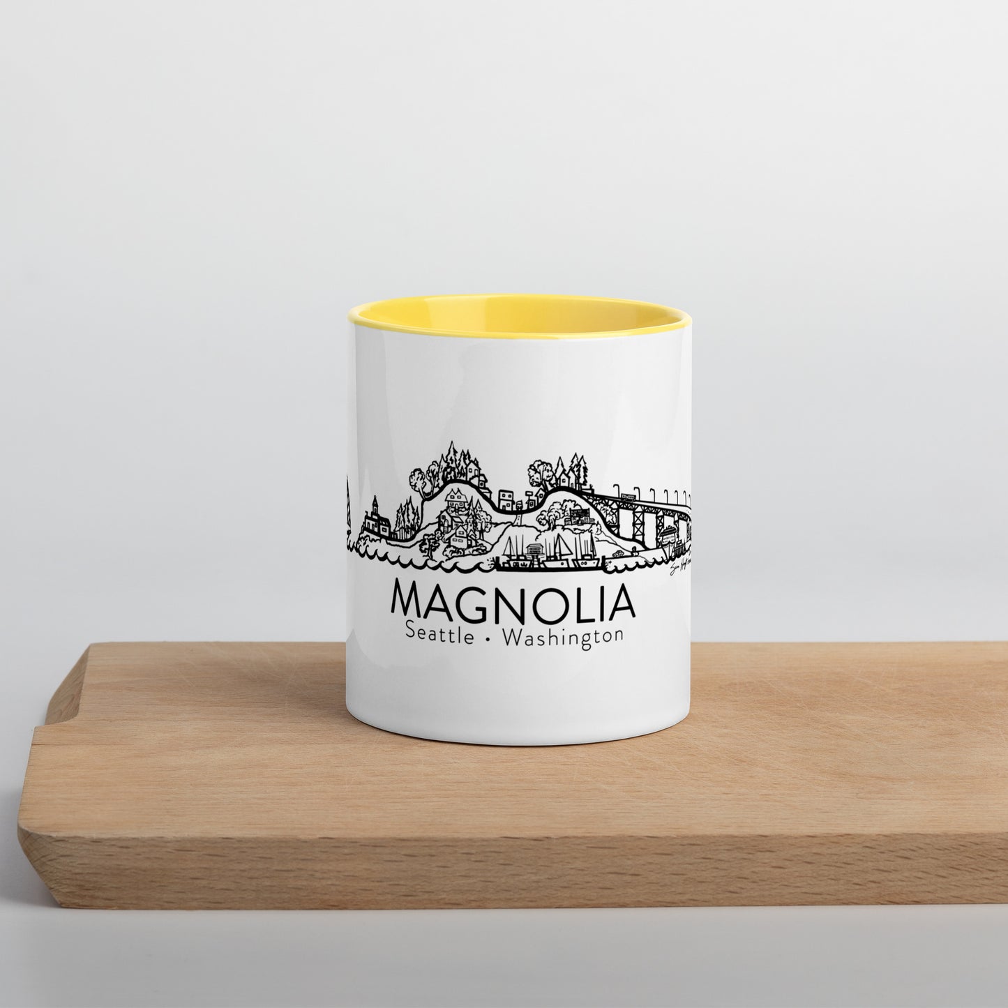 Magnolia Neighborhood Ceramic Mug